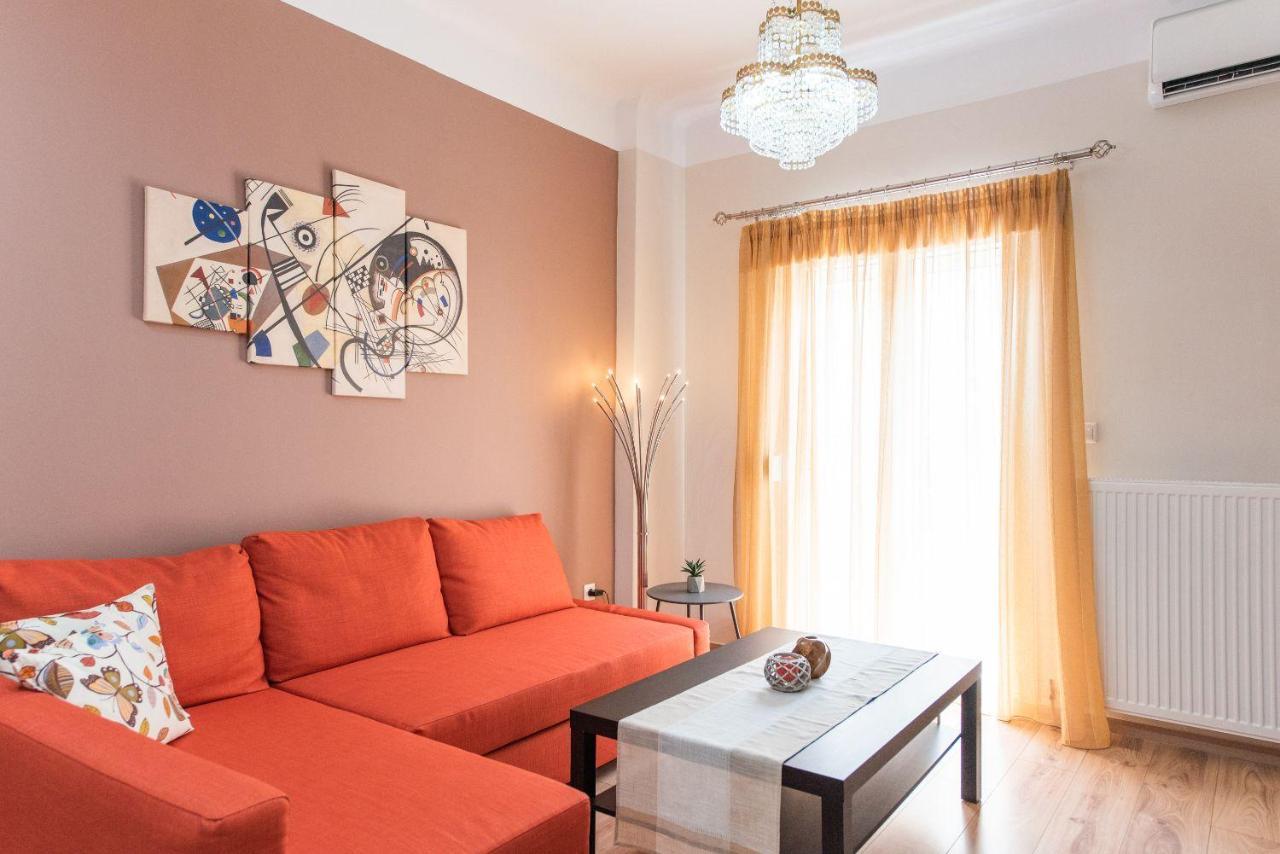 Apricot By Halu! Cozy Apt Next To Agia Sophia Metro Station เทสซาโลนิกิ ภายนอก รูปภาพ