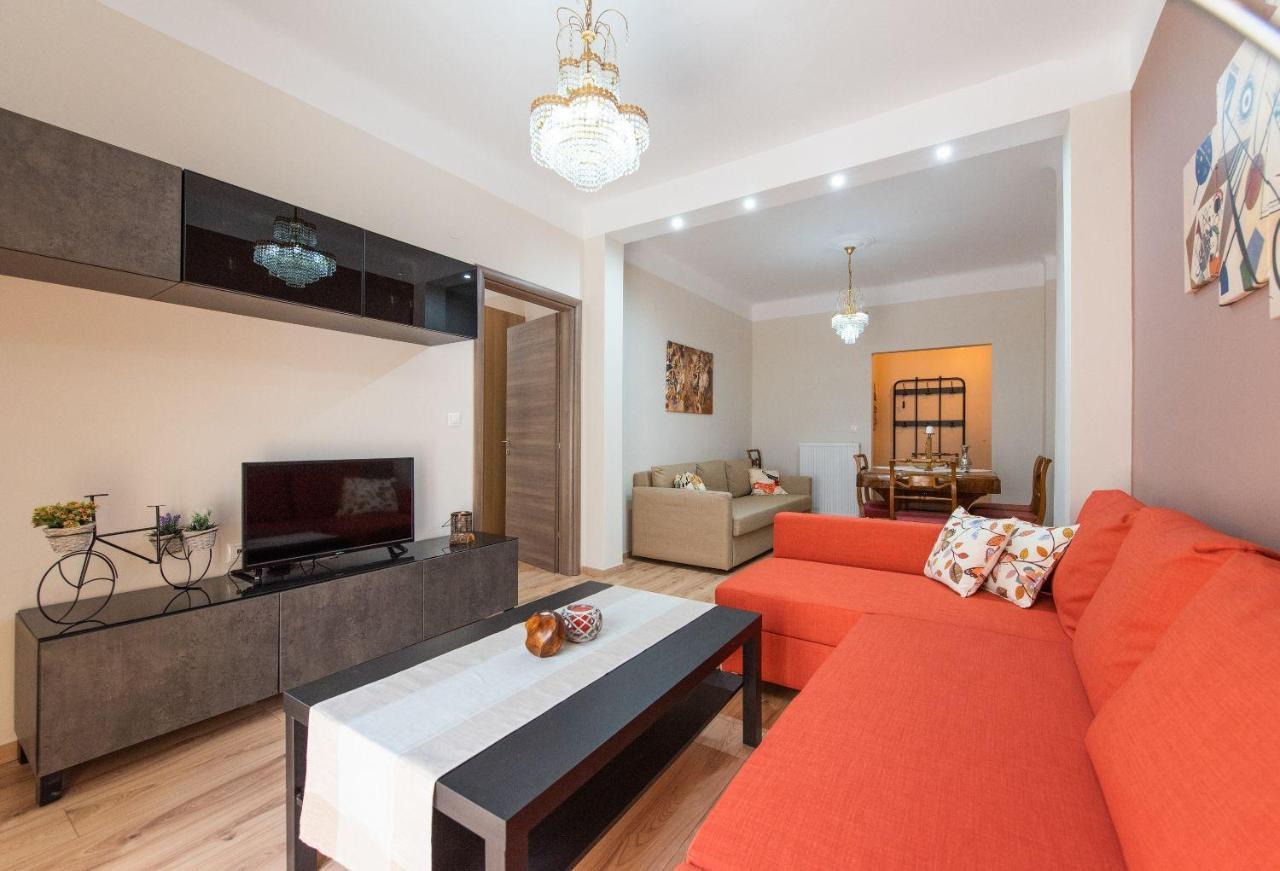 Apricot By Halu! Cozy Apt Next To Agia Sophia Metro Station เทสซาโลนิกิ ภายนอก รูปภาพ