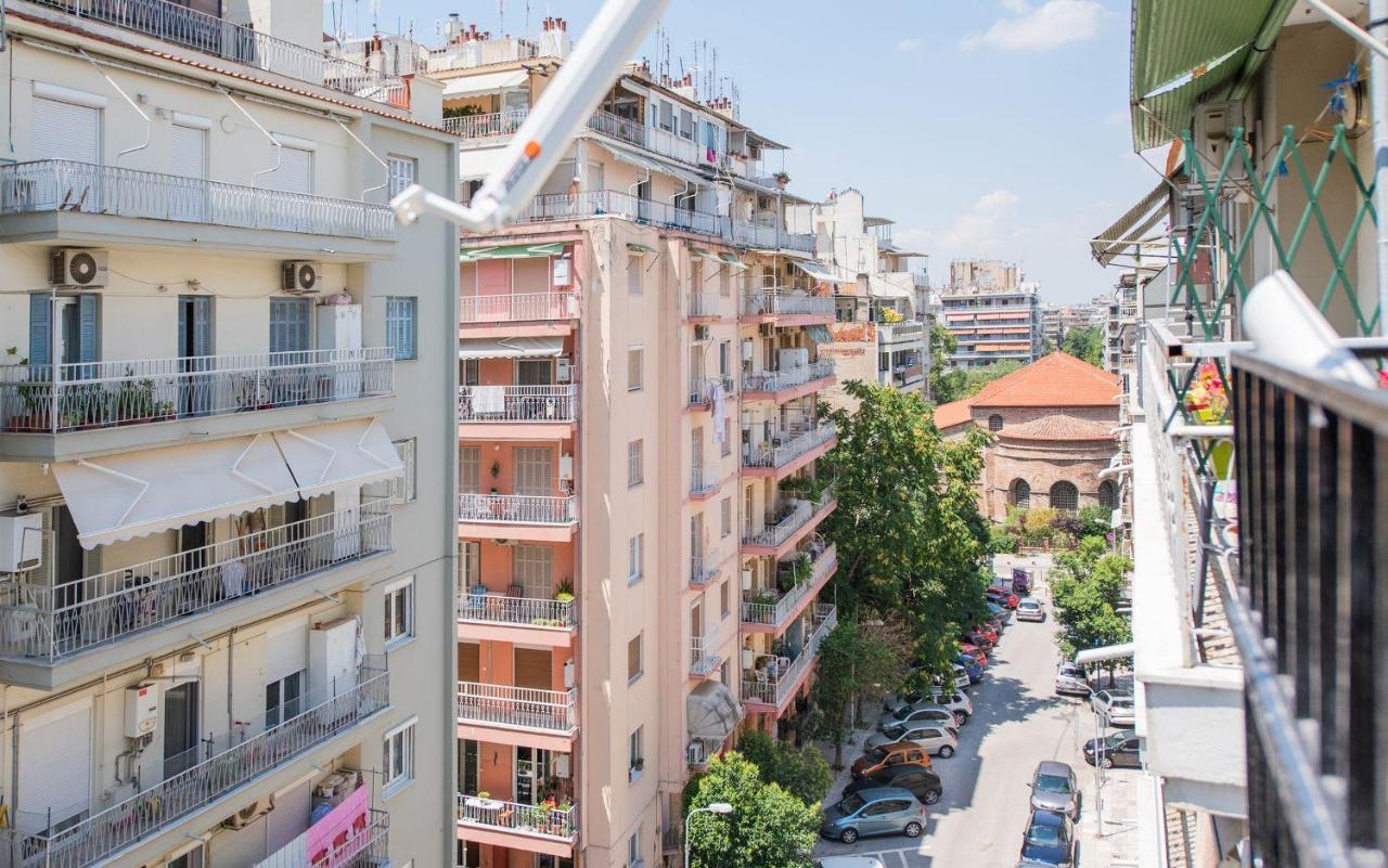 Apricot By Halu! Cozy Apt Next To Agia Sophia Metro Station เทสซาโลนิกิ ภายนอก รูปภาพ