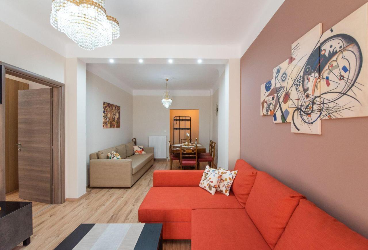 Apricot By Halu! Cozy Apt Next To Agia Sophia Metro Station เทสซาโลนิกิ ภายนอก รูปภาพ